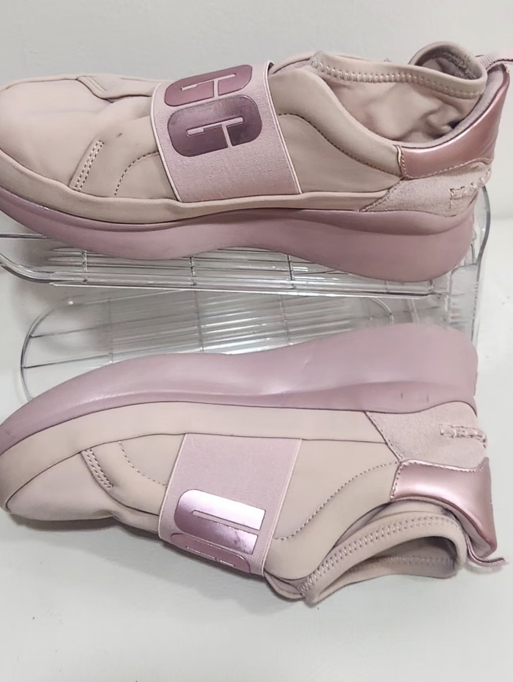 UGG Dusty Rose Platform Sneakers